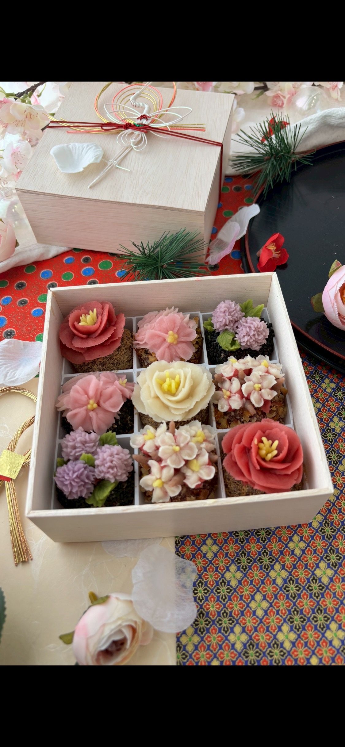 9種のお花おはぎギフトボックス